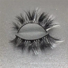 white mink lashes with color gray mink eyelashes